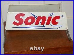 Vintage Sonic Store Tire Display Rack