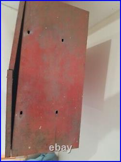 Vintage Tech Steel Tire Repair Cabinet Withdrawers & Front Door Latch Tire Service