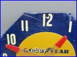 Vintage Tin Goodyear Tires Camelback & Repair Materials Will Be Back Store Sign