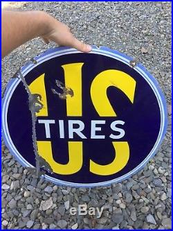 Vintage Us Tire Sign