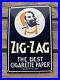 Vintage-Zig-Zag-Cigarettes-Cigar-Gasoline-Motor-Oil-Soda-Pop-Porcelain-Sign-01-pu