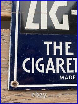 Vintage Zig Zag Cigarettes Cigar Gasoline Motor Oil Soda Pop Porcelain Sign