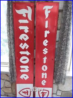 Vintage firestone signs (2)