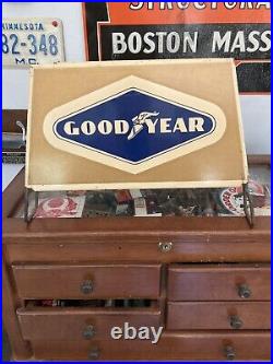 Vintage goodyear tire sign