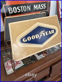 Vintage goodyear tire sign