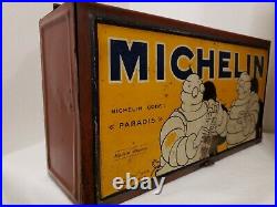 Vintage michelin tire repair box