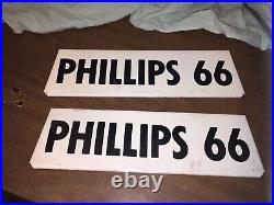 Vtg 1950s Phillips 66 Metal Oil Gas Station Sign Tire Display Stand Rack VGC