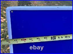 Vtg 1980s 90s Telstar Tyres Advertising Embossed Metal Sign 48 X 18 Tires Sign